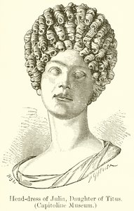 Coiffure de Julia, fille de Titus (Musée du Capitole) - English School