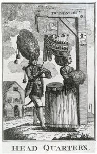Quartier général, 1777 - English School