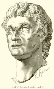 Tête de Faunus trouvée à Arles - English School