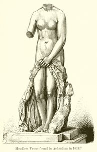 Vénus sans tête trouvée à Achradina en 1814 - English School