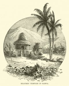 Temples païens à Samoa - English School