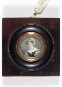 Henrietta Scott, marquise de Titchfield, plus tard duchesse de Portland (émail)