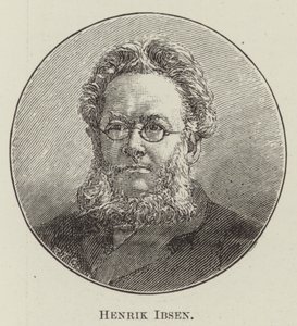 Henrik Ibsen (gravure) - English School