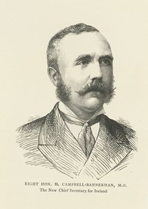 Henry Campbell-Bannerman en tant que Secrétaire en chef pour l
