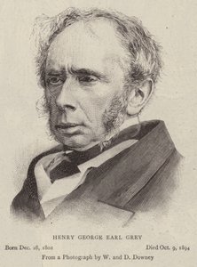 Henry George Earl Grey - English School