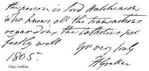 Henry Grattan - English School