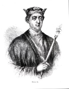 Henri II (1133-89) (gravure)