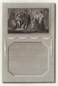 Henri IV confiant le prince James d