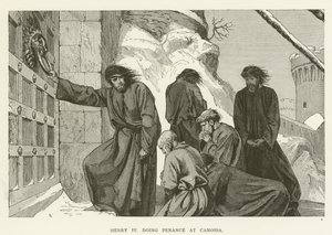 Henri IV faisant pénitence à Canossa