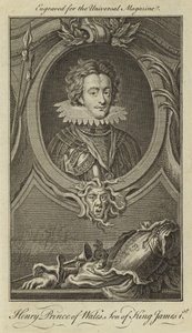 Henry Prince de Galles, fils du Roi James I - English School