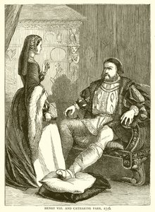 Henri VIII et Catherine Parr, 1546 - English School