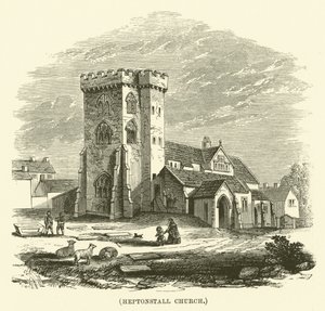 Église de Heptonstall (gravure)