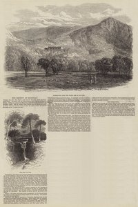 Sa Majesté à Balmoral (gravure) - English School