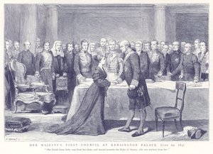 Premier Conseil de Sa Majesté au Palais de Kensington, 20 juin 1837 - English School
