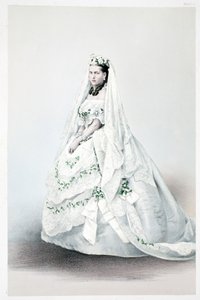 Son Altesse Royale la Princesse Alexandra Caroline de Danemark, de A Memorial of the Marriage of Edward VII and Alexandra of Denmark, pub. 1864 - English School