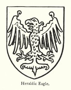 Aigle héraldique (gravure)