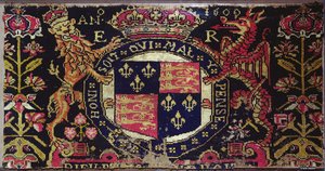 Tapis à panneaux héraldiques, 1600 - English School