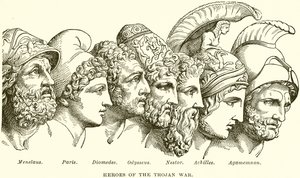 Héros de la guerre de Troie - English School