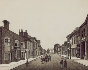 High Street, Petersfield depuis la Banque