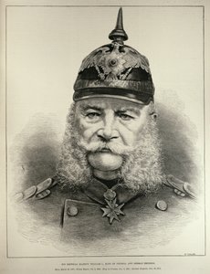 Sa Majesté Impériale Guillaume I (1797-1888), Roi de Prusse et Empereur Allemand, de 