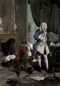 Hénault et Voltaire