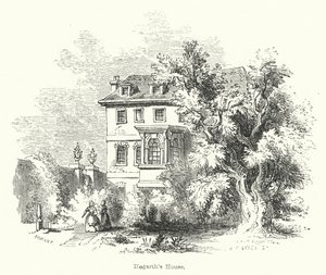 Maison de Hogarth (gravure) - English School