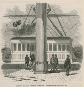 Hisser le Blue Peter à bord du Great Eastern - English School