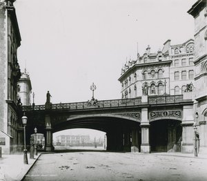 Viaduc de Holborn; photographie - English School