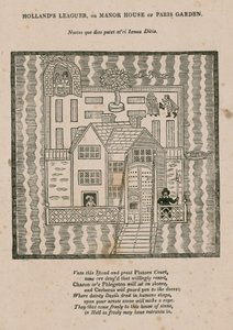 Hollands Leaguer ou Manor House de Paris Garden, Londres - English School