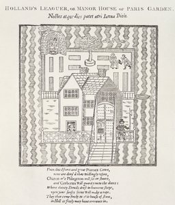 Hollands Leaguer, ou Manoir de Paris Garden, Southwark, Londres - English School