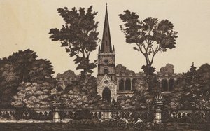 Église de la Sainte-Trinité, Stratford-upon-Avon - English School