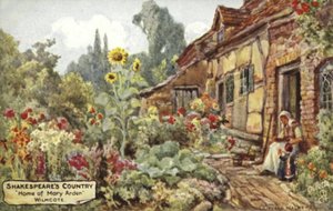 Maison de Mary Arden, Wilmcote, Warwickshire - English School