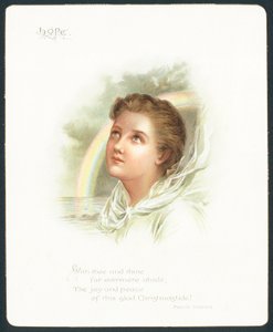 Espoir, carte de Noël - English School