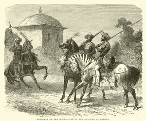 Cavaliers de la garde du corps du Gaikwar de Baroda - English School
