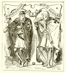 Hospitalier et templier - English School