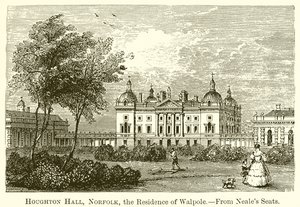 Houghton Hall, Norfolk, la résidence de Walpole - English School