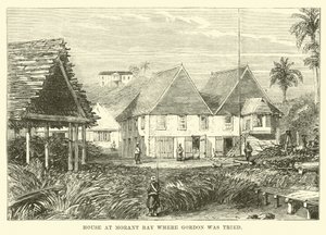 Maison à Morant Bay où Gordon a été jugé - English School