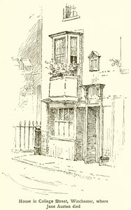 Maison de College Street, Winchester, où Jane Austen est décédée