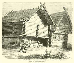 Maison dans le nord de la Russie - English School