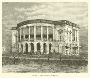 Maison dans le Quartier Européen, Calcutta, Inde - English School