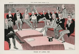 Chambre des lords, 1907