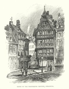 Maison du XIIIe siècle, Strasbourg - English School