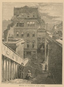 Maisons sur Waterloo Road, 1876