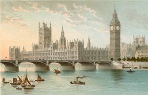Maisons du Parlement et Pont de Westminster - English School