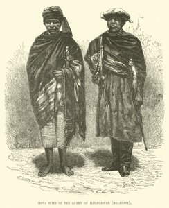 Espions Hova de la reine de Madagascar, Malgache - English School