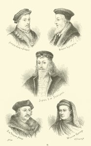 Howard, comte de Surrey, évêque Latimer, Jacques Ier d