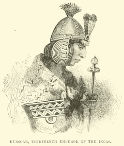 Huascar, treizième empereur des Incas - English School