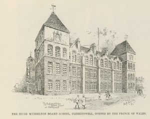 École Hugh Myddelton Board - English School