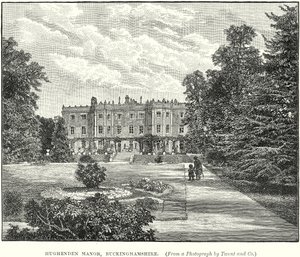 Hughenden Manor, Buckinghamshire (gravure) - English School