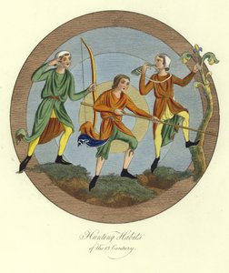 Habits de chasse du 13ème siècle